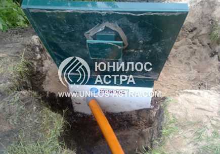 Монтаж септика Астра 4 ПР